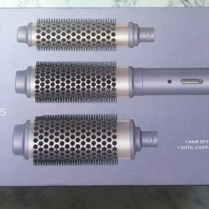 NEW Monat Thermal Blowout Brush Hair Style with 3 interchangable barrels